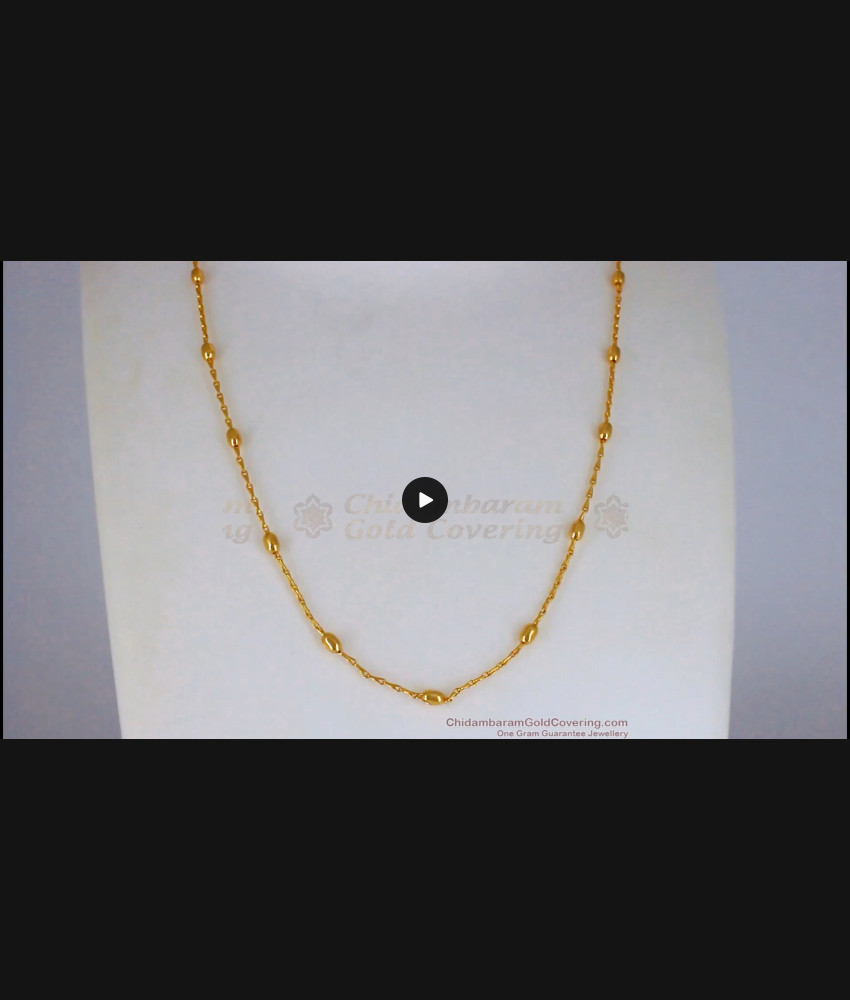 Womens Fashion Jewelry Gold Plated Short Chains CHNS1077