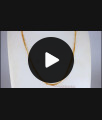 Sleek Design Gold Short Chain Mens Daily Wear CHNS1092