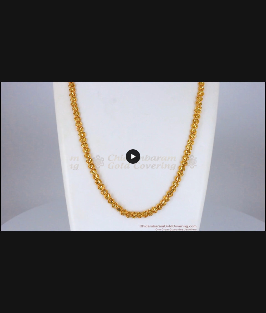 CHRT47 - Butterfly Design One Gram Chain Collections Daily Wear CHRT47 - Butterfly Design One Gram Chain Collections Daily Wear