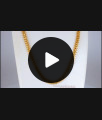 CHRT54 Oval With Beads Gold Plated Long Chain Collections CHRT54 Oval With Beads Gold Plated Long Chain Collections