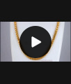 CHRT61 Lovely Heart Shape Gold Design Womens Chain Shop Online