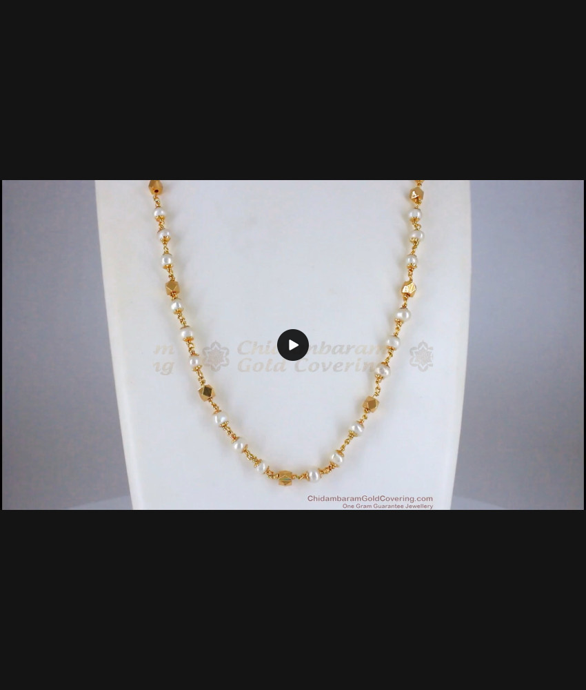 CKMN100 White Pearls Gold Long Chain Shop Online Collections CKMN100 White Pearls Gold Long Chain Shop Online Collections