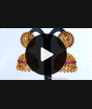 First Quality 3D Peacock Temple Jhumkas With Kemp Stone Antique Earrings Collection Online ER2116 First Quality 3D Peacock Temple Jhumkas With Kemp Stone Antique Earrings Collection Online ER2116