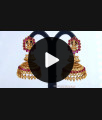 First Quality Nagas Lakshmi Temple Jhumkas With Kemp Stone Antique Earrings Collection Online ER2118 First Quality Nagas Lakshmi Temple Jhumkas With Kemp Stone Antique Earrings Collection Online ER2118