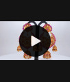 Very Big Beautiful Antique Nagas Lakshmi Chandbali Gold Earrings Collection ER2282 Very Big Beautiful Antique Nagas Lakshmi Chandbali Gold Earrings Collection ER2282