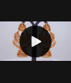 Big Antique Jewellery Gold Chandbali Earrings Traditional Wear Nagas Collections ER2835