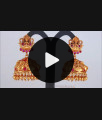 Premium Lakshmi Antique Bridal Earring Pongal Collections ER2838