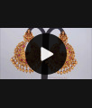 Big Dangler Antique Earring Vintage Finish Kemp Stone ER2850 Big Dangler Antique Earring Vintage Finish Kemp Stone ER2850