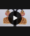 Premium Antique Nagas Jewelry Jhumki Earring Bridal Jewellery ER2853