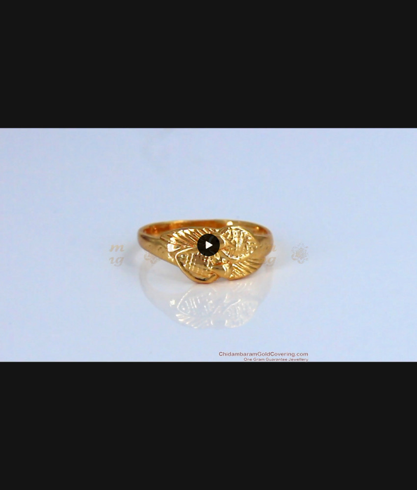 Simple Design Original Impon Finger Ring Collections From Chidambaram Gold Covering FR1105 Simple Design Original Impon Finger Ring Collections From Chidambaram Gold Covering FR1105