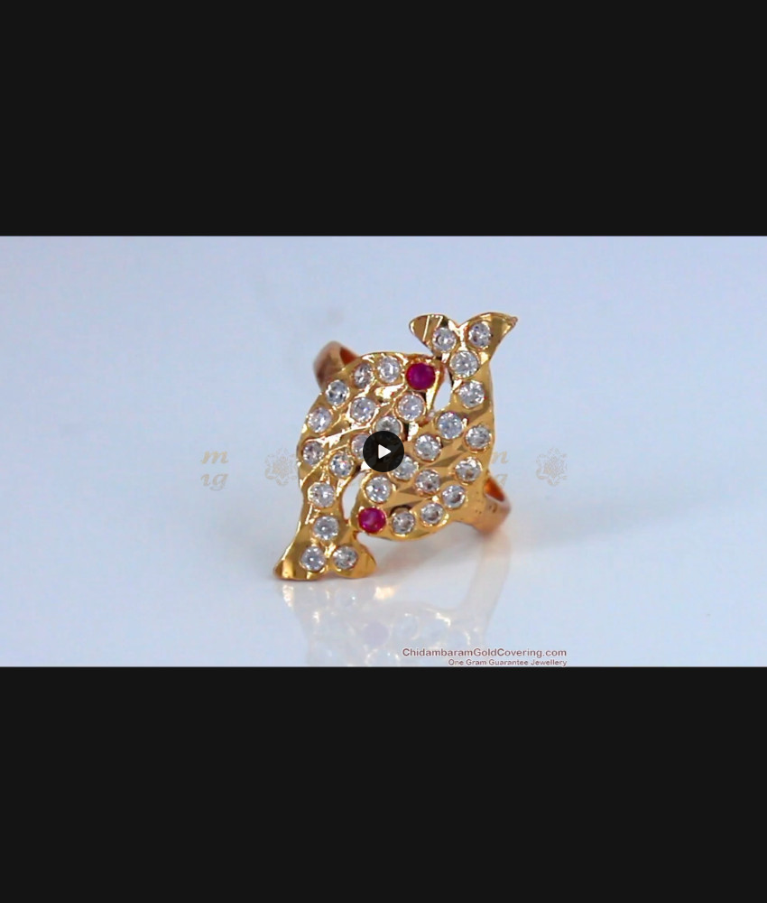 Double Fish Design Original Impon Finger Rings Gati Stone Imitation Jewelry FR1109 Double Fish Design Original Impon Finger Rings Gati Stone Imitation Jewelry FR1109