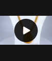 Gold Long Chain Dollar Type Marriage Haram One Gram Gold Jewelry HR1777 Gold Long Chain Dollar Type Marriage Haram One Gram Gold Jewelry HR1777
