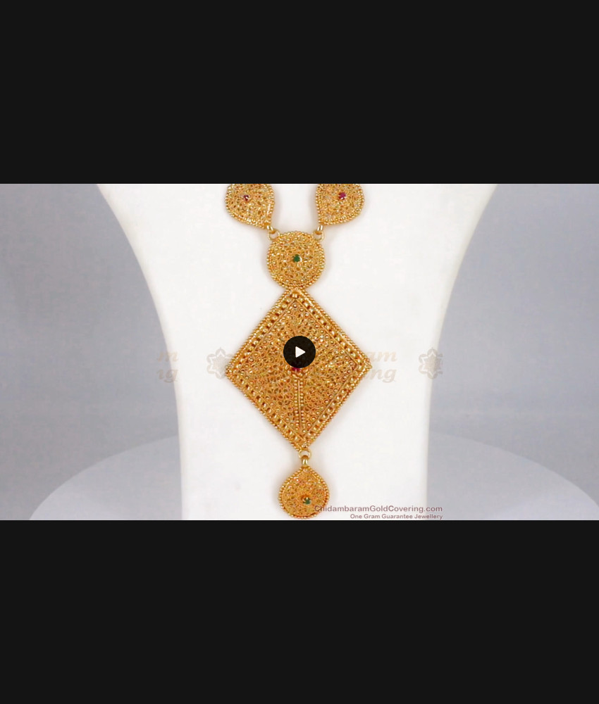 Magnificent Big Dollar One Gram Gold Haram Design HR1797 Magnificent Big Dollar One Gram Gold Haram Design HR1797