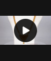Simple One Gram Gold Haram Culcutta Long Necklace Design HR1802 Simple One Gram Gold Haram Culcutta Long Necklace Design HR1802