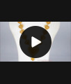 Valentine Heart Design Gold Dollar Long Chain Haram For Wedding HR1821 Valentine Heart Design Gold Dollar Long Chain Haram For Wedding HR1821