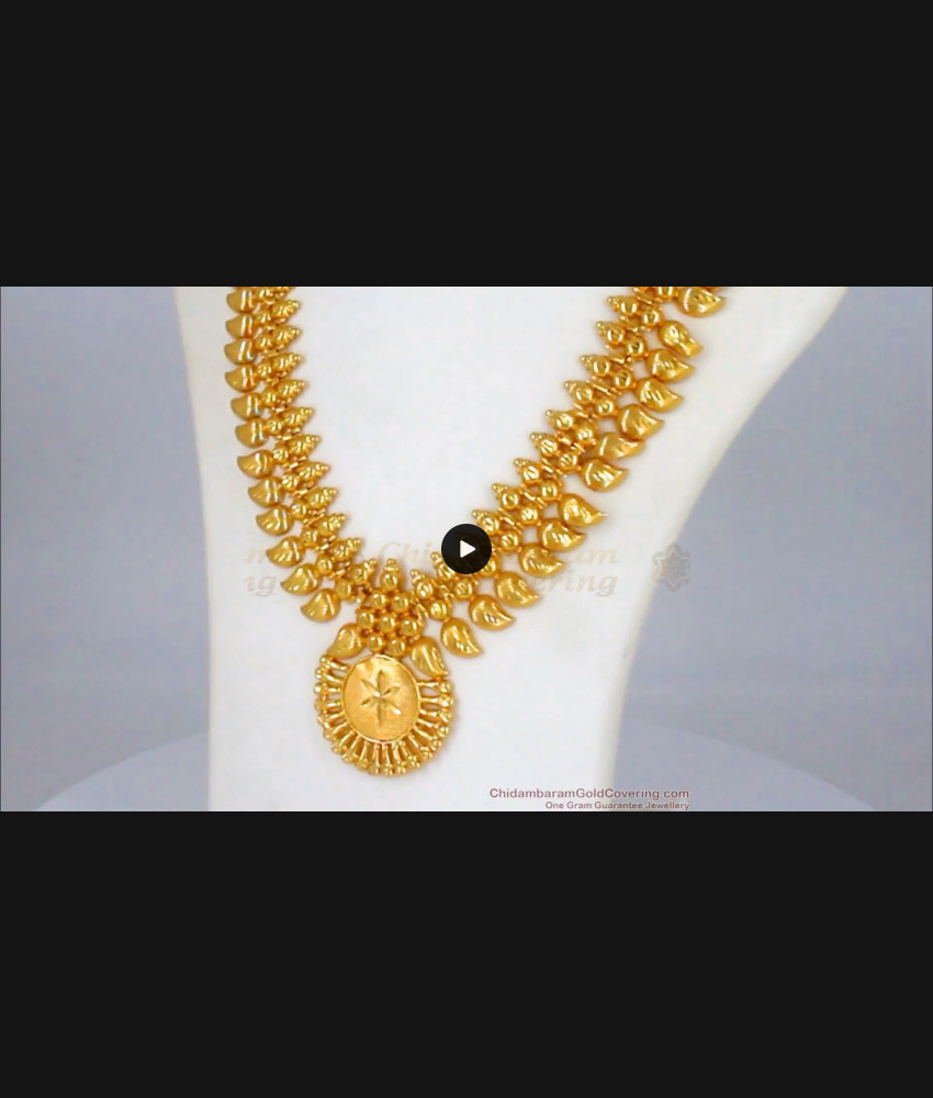 Traditional Gold Haram Kerala Design Jewelry Marriage Collections HR1828 Traditional Gold Haram Kerala Design Jewelry Marriage Collections HR1828