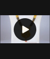 New Gold Forming Mangalsutra Ruby White Stone Design HR2063 New Gold Forming Mangalsutra Ruby White Stone Design HR2063