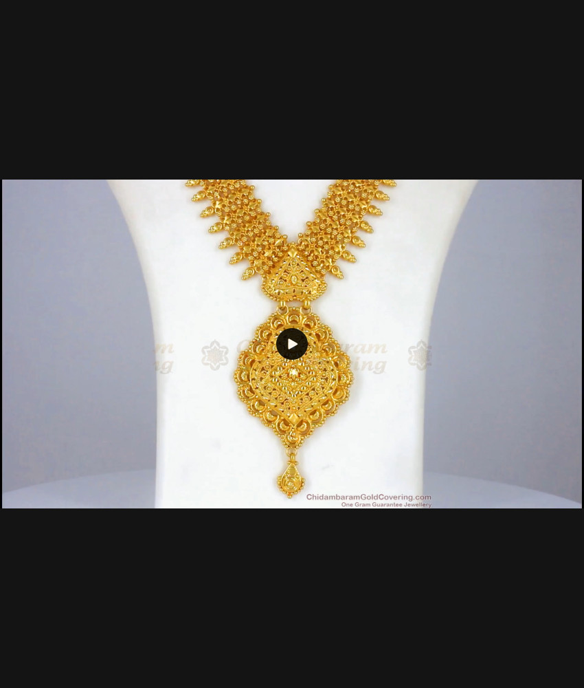Unique Design Gold Forming Haram Earrings Set HR2119