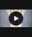 Grand Long Haram Gold Imitation Jewelry Necklace Combo Set HR2262 Grand Long Haram Gold Imitation Jewelry Necklace Combo Set HR2262