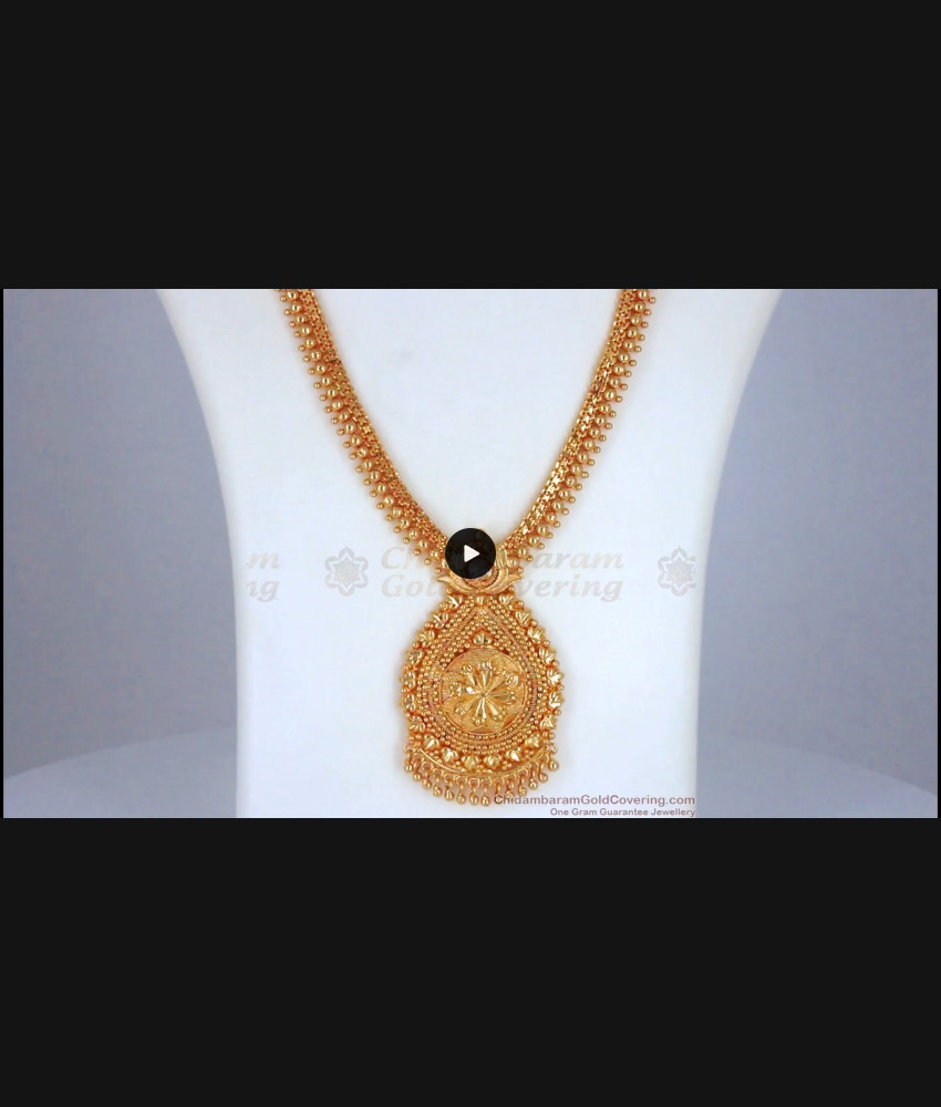 Latest 1 Gram Gold Haram Online Shopping With Price HR2279 Latest 1 Gram Gold Haram Online Shopping With Price HR2279