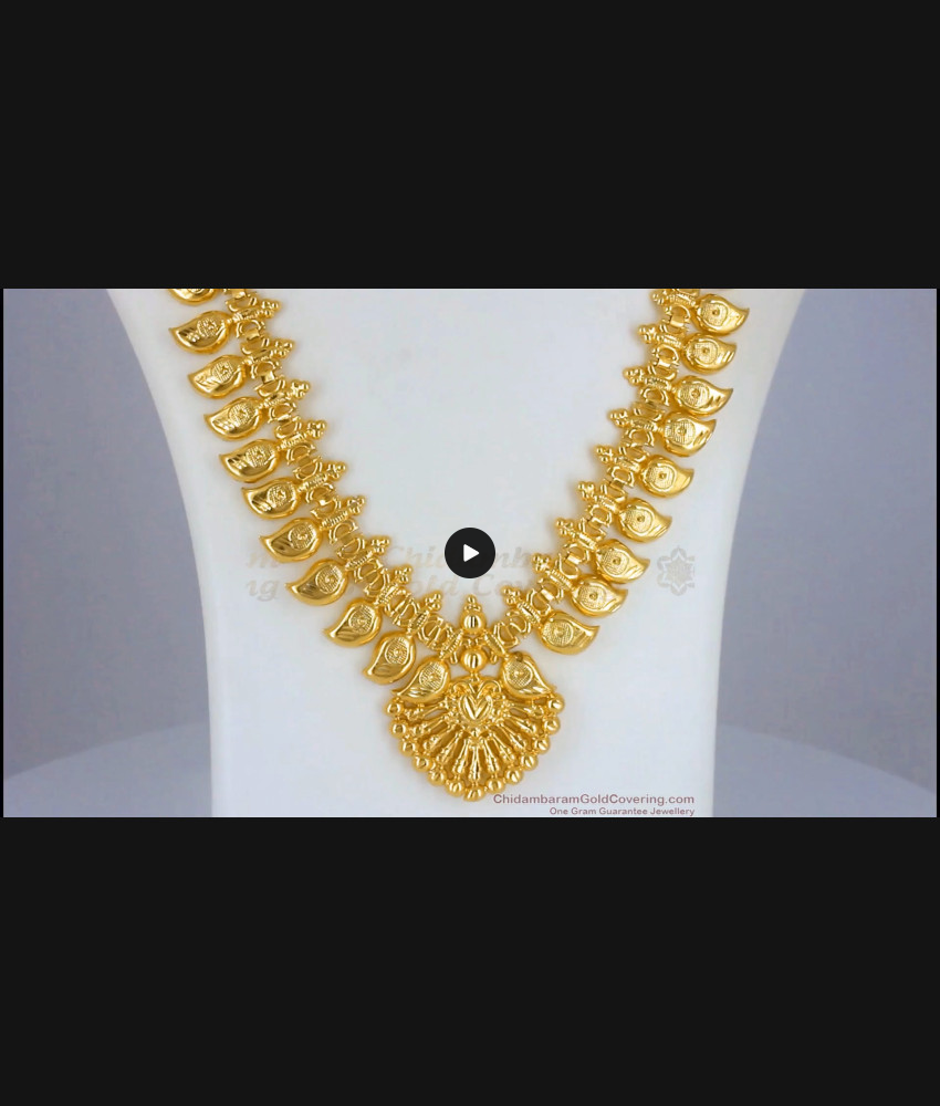 24k Gold Kerala Haaram Bridal Collection For Women HR2338 24k Gold Kerala Haaram Bridal Collection For Women HR2338