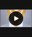 Premium Lakshmi Design Gold Haram Necklace Combo Set HR2342 Premium Lakshmi Design Gold Haram Necklace Combo Set HR2342