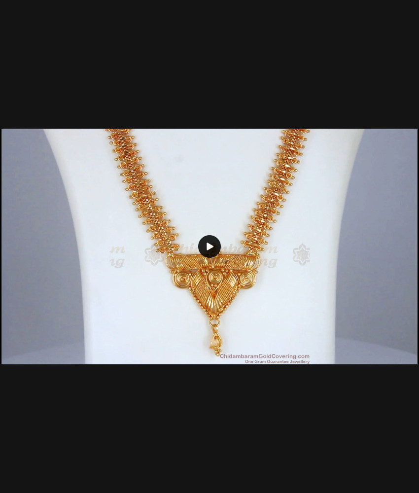 New Kolkata Gold Plated Haaram For Women Jewelry Collection HR2347 New Kolkata Gold Plated Haaram For Women Jewelry Collection HR2347