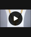 Two Line Mangalsutra Haram Forming Gold Jewelry For Married Women HR2410 Two Line Mangalsutra Haram Forming Gold Jewelry For Married Women HR2410