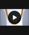 1 Gram Gold Stone Haram Lakshmi Kasu Malai Long Necklace HR2421 1 Gram Gold Stone Haram Lakshmi Kasu Malai Long Necklace HR2421