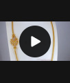 Stunning Full White Stone Gold Mugappu Chain MCH1060 Stunning Full White Stone Gold Mugappu Chain MCH1060
