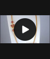 Full Ruby Stone Gold Imitation Mugappu Chain Online Collection MCH1106 Full Ruby Stone Gold Imitation Mugappu Chain Online Collection MCH1106