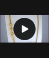 Traditional Gold Plated Mugappu Three Ball Side Pendant Design MCH1127 Traditional Gold Plated Mugappu Three Ball Side Pendant Design MCH1127