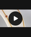 Fantastic Full Ruby Stone Single Ball Gold Side Pendant Chain MCH794 Fantastic Full Ruby Stone Single Ball Gold Side Pendant Chain MCH794