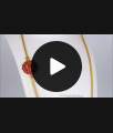 Gorgeous Gold Mugappu Side Pendant Chain MCH819 Gorgeous Gold Mugappu Side Pendant Chain MCH819