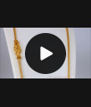 Gorgeous Peacock Design Gold Side Pendant Chain For Married Womens MCH834 Gorgeous Peacock Design Gold Side Pendant Chain For Married Womens MCH834
