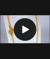 Unique Multi Stone Peacock Gold Mugappu Chain For Married Womens MCH854 Unique Multi Stone Peacock Gold Mugappu Chain For Married Womens MCH854