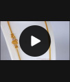 One Gram Gold Imitation Mugappu Thali Chain For Ladies MCH881 One Gram Gold Imitation Mugappu Thali Chain For Ladies MCH881