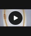 Attractive AD Ruby White Stone Gold Side Pendant Chain MCH923 Attractive AD Ruby White Stone Gold Side Pendant Chain MCH923