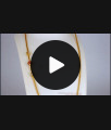 AD White Ruby Stone Horizontal Balls Gold Mugappu Chain MCH930 AD White Ruby Stone Horizontal Balls Gold Mugappu Chain MCH930