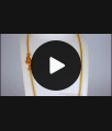 Attractive Design AD Ruby Stone Gold Mugappu Chains MCH935 Attractive Design AD Ruby Stone Gold Mugappu Chains MCH935
