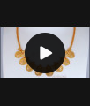 Latest Light Weight Eight Lakshmi Coin Design Necklace NCKN1965 Latest Light Weight Eight Lakshmi Coin Design Necklace NCKN1965