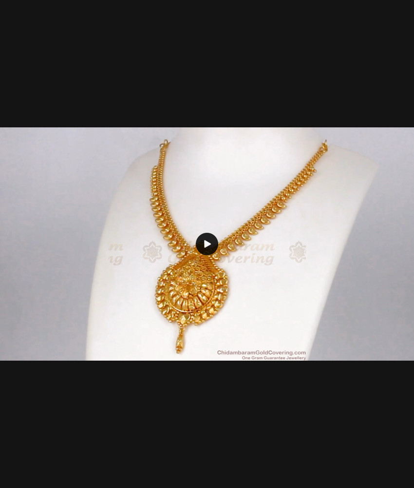 Simple Bridal Wedding Gold Necklace Collections NCKN2058 Simple Bridal Wedding Gold Necklace Collections NCKN2058