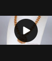 Original Impon Ruby White Stone Gold Necklace For Traditional Wear NCKN2115