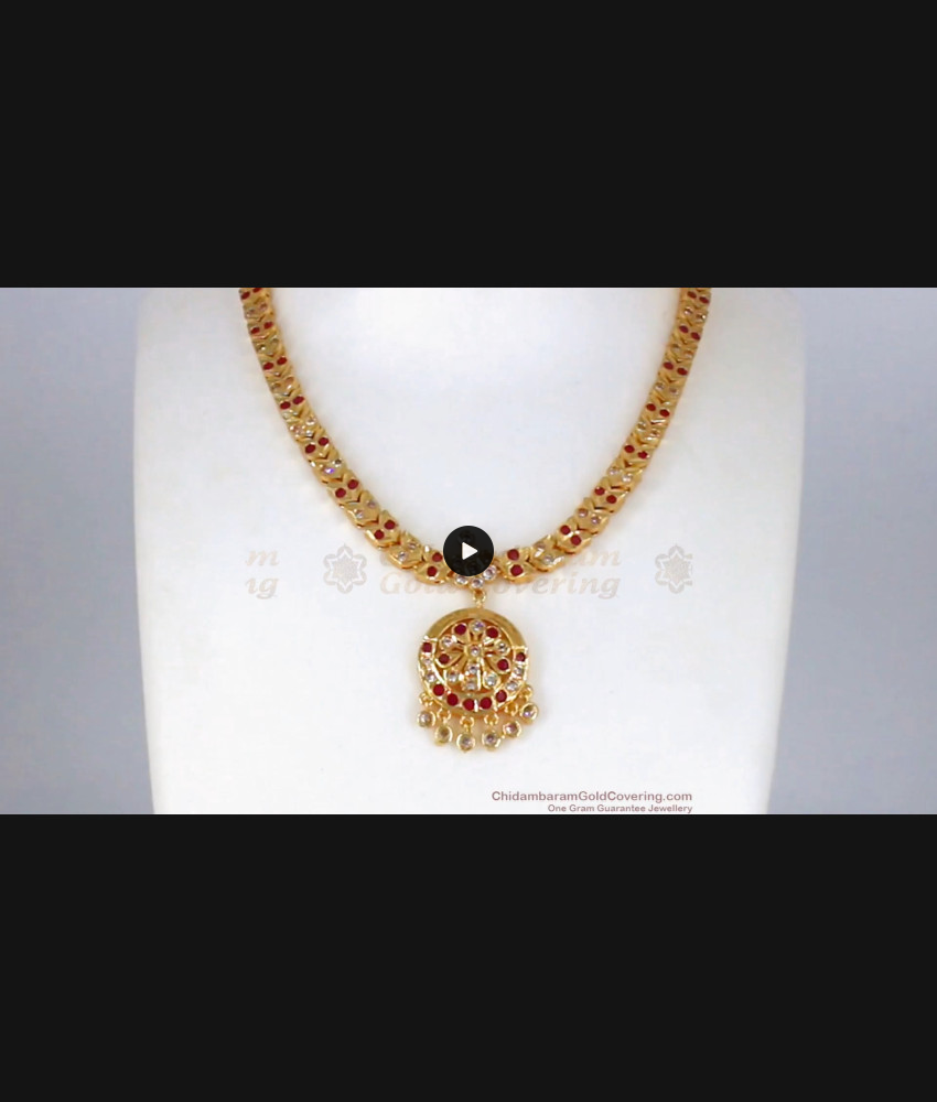 Newest Modern Design Impon Gold Necklace For Party Wear NCKN2120 Newest Modern Design Impon Gold Necklace For Party Wear NCKN2120
