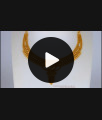 Beautiful Kolkata Gold Necklace From Chidambaram Gold Covering Collections NCKN2167