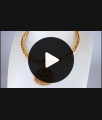 Close Neck Choker Impon Attigai Type Gati Stone Gold Necklace NCKN2180 Close Neck Choker Impon Attigai Type Gati Stone Gold Necklace NCKN2180