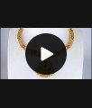 Impon Attigai Choker Gold Necklace Multi Stone Bridal Wear NCKN2181 Impon Attigai Choker Gold Necklace Multi Stone Bridal Wear NCKN2181