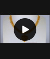 Simple Kolkata Gold Necklace From Chidambaram Gold Covering NCKN2221 Simple Kolkata Gold Necklace From Chidambaram Gold Covering NCKN2221