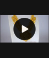 Shinning Kerala Pattern Gold Plated Necklace Collections NCKN2300 Shinning Kerala Pattern Gold Plated Necklace Collections NCKN2300