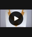 Peacock Design Kerala Pattern Gold  Necklace Small Dollar NCKN2368